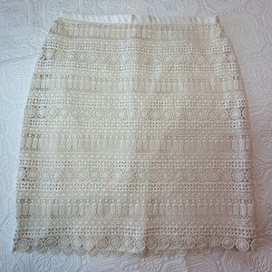 Tommy Hilfiger Crochet Pencil Skirt Sz 8 EUC